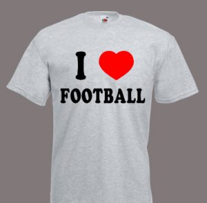 koszulka i love football